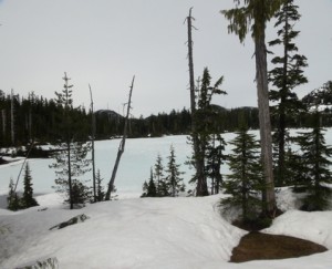 Le premier lac (Photo E. JOYE)