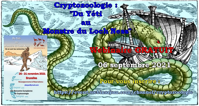 Webinaire "Cryptozoologie : du Yéti au Monstre du Loch Ness"